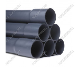 Труба Aquaviva ПВХ d90*6.7 PN 16 L-3 (штука) Труба Aquaviva ПВХ d90*6.7 PN 16 L-3 (штука)