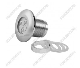 Прожектор светодиодный Aquaviva HJ-FG-SS75-1.5, 6W RGB (AISI-316)