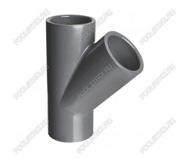 Тройник клеевой 45° d110 PN16 AQUAVIVA Тройник клеевой 45° d110 PN16 AQUAVIVA