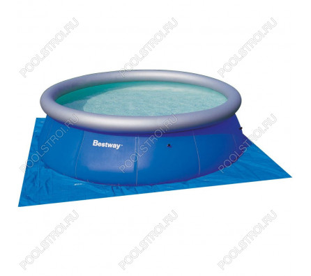 Покрытие Bestway 58002 под бассейны 3.60 / 3.66 м (396х396 см)
