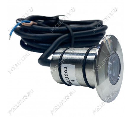 Прожектор светодиодный Aquaviva HT211 1led 2W White (AISI-316) 25мм